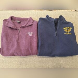Womens Quarter Zip Sweatshirts